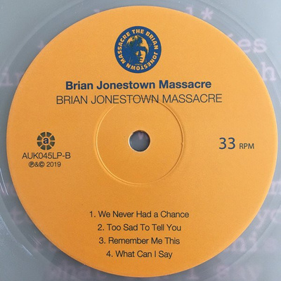The Brian Jonestown Massacre (clear vinyl)