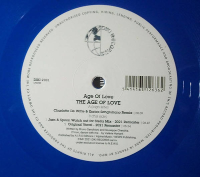 The Age Of Love (Blue Vinyl)
