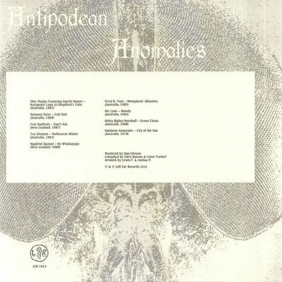 Antipodean Anomalies