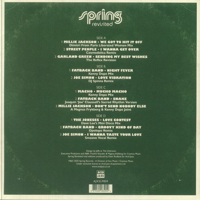 Spring Revisited (Gatefold) White/Green Vinyl