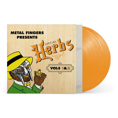 Metal Fingers Presents: Special Herbs Vols 1&2 (Gatefold) Mustard Yellow Vinyl