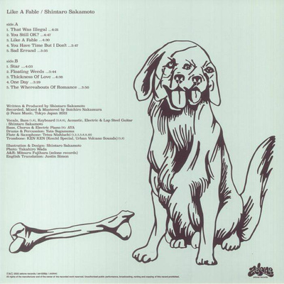 Like A Fable (Coke Bottle Clear Vinyl)