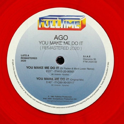 You Make Me Do It (Remastered 2020) red vinyl 