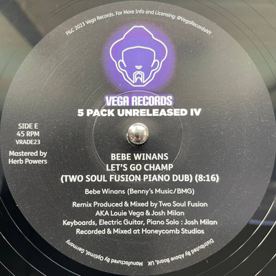 Vega Records 5 Pack Unreleased IV