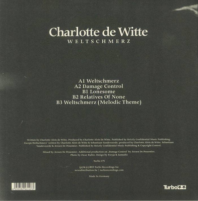 Weltschmerz (Black Marbled Vinyl)