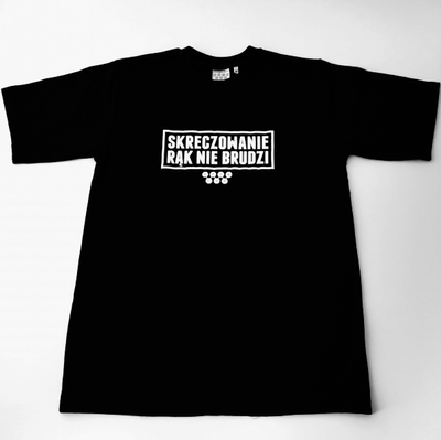 Skreczowanie rąk nie brudzi - black