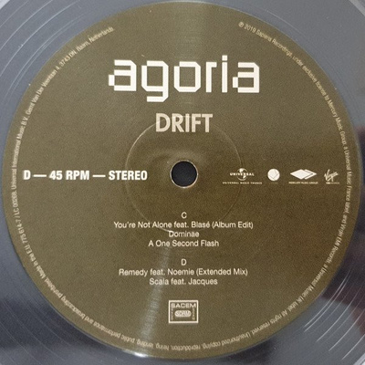 Drift (gatefold) transparent vinyl