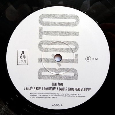 Erozje (Limited Numbered Pressing)