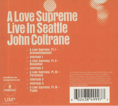 A Love Supreme: Live In Seattle