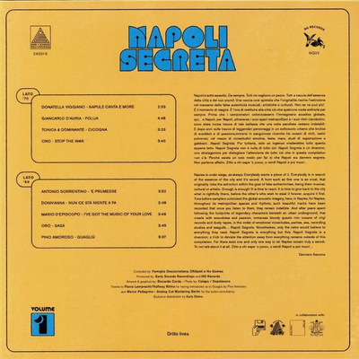 Napoli Segreta Vol. 1: Hidden Gems From The Bowels Of Versuvius