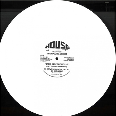 Can't Stop The House (white vinyl)