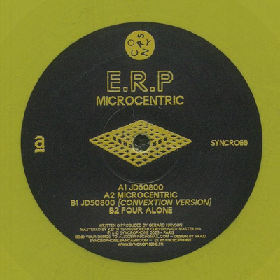 Microcentric (Yellow Marbled Vinyl)