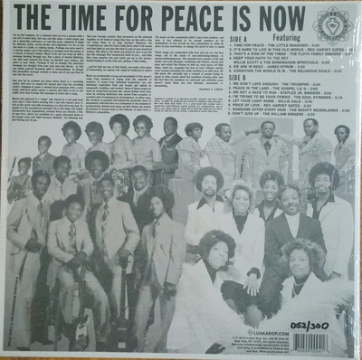 The Time For Peace Is Now (gatefold)