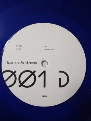 Touched Electronix 001 (transparent blue vinyl)