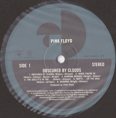 Obscured by Clouds (180g)