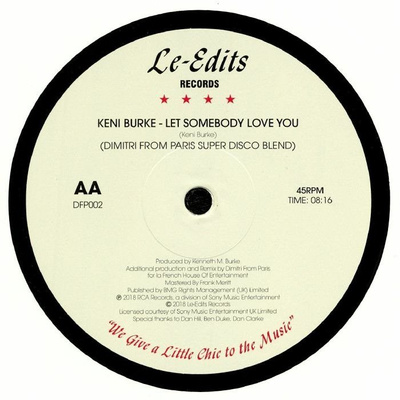 You Know How To Love Me (Dimitri From Paris Super Disco Blend)