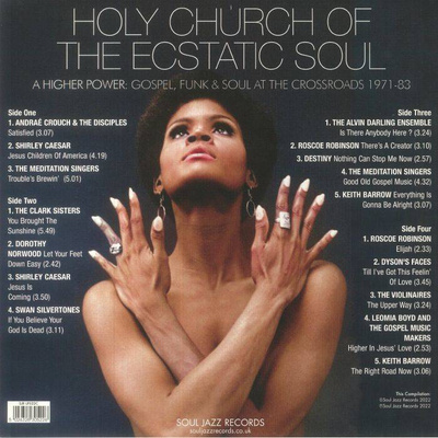 Holy Church Of The Ecstatic Soul: A Higher Power: Gospel Soul & Funk At The Crossroads 1971-83 (Record Store Day 2023)