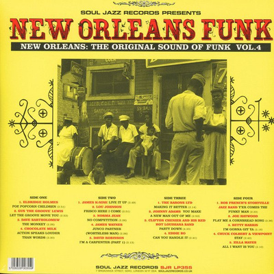 New Orleans Funk 4: Voodoo Fire In New Orleans 1951-75 (gatefold)
