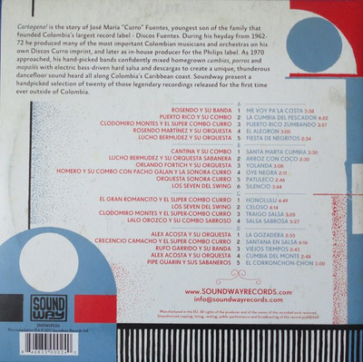 Cartagena! Curro Fuentes & The Big Band Cumbia And Descarga Sound Of Colombia 1962-72