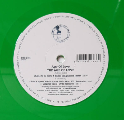 The Age Of Love (Green Vinyl)