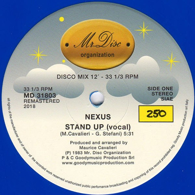 Stand Up (blue vinyl)