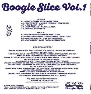 Boogie Slice Vol.1 (9 Slices Of Nu Boogie & Modern Soul)
