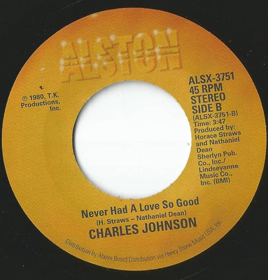 Baby I Cried, Cried, Cried / Never Had A Love So Good
