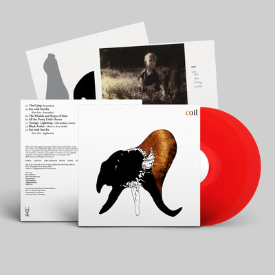 Black Antlers (Clear Red Vinyl)