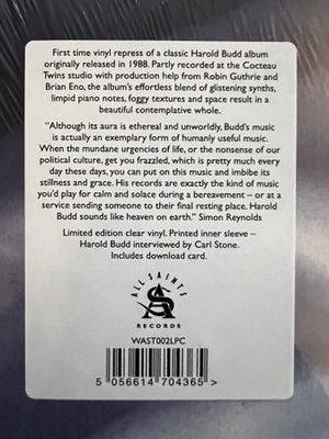 The White Arcades (Gatefold) Clear Vinyl