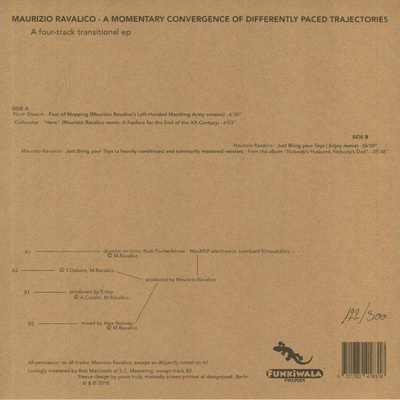 A Momentary Convergence Of Differently Paced Trajectories (180g)