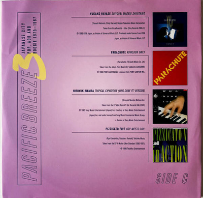 Pacific Breeze 3: Japanese City Pop, AOR And Boogie 1975-1987