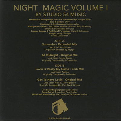 Night Magic Vol. I - The Disco Mixes 2020 (gold marbled vinyl)