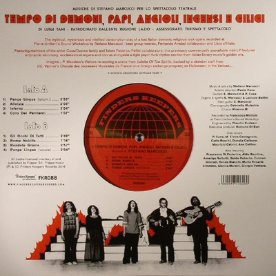 Tempo Di Demoni, Papi, Angioli, Incensi E Cilici