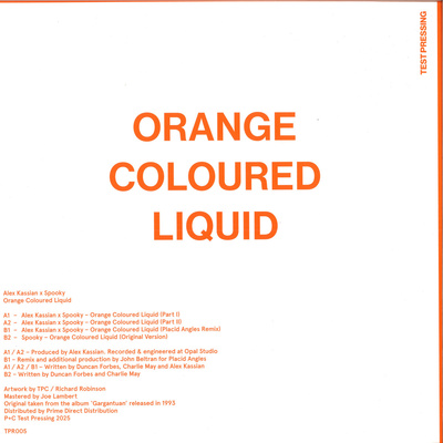 Orange Coloured Liquid