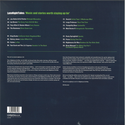 Late Night Tales: Nightmares On Wax (180g)