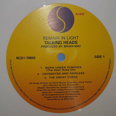 Remain In Light (White Vinyl)