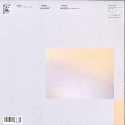 Musique For Discothéques EP