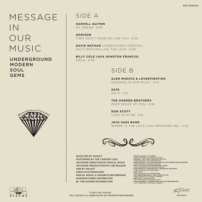 Message In Our Music 1976-1983 (selected by Waxist)