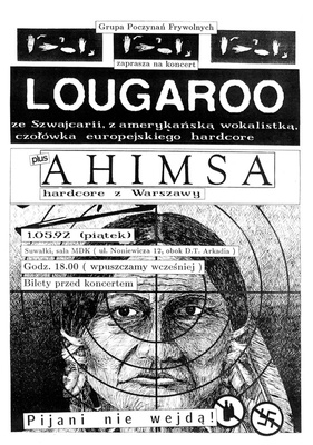 Grupa Poczynań Frywolnych Live Series 1992: Dezerter Ahimsa Lougaroo M-kwa