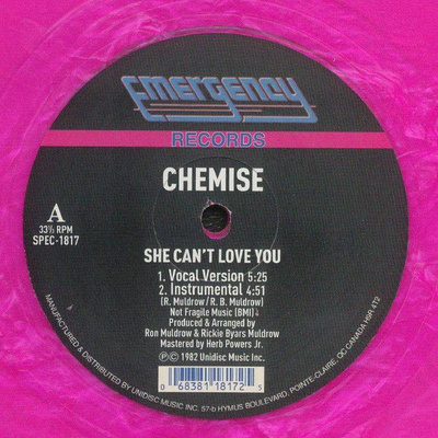 She Can't Love You (Pink Marbled Vinyl)