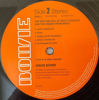 The Rise And Fall Of Ziggy Stardust And The Spiders From Mars (180g)