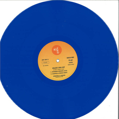 Volevi Una Hit (Ten Years Anniversary Repress) Blue Vinyl