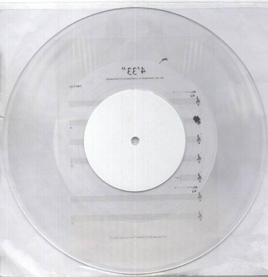 4'33 (5'09' Happy Birthday Extended Edit) One-Sided Clear Vinyl