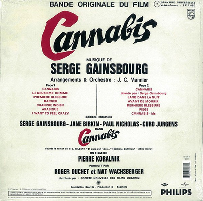 Cannabis: Bande Originale Du Film (Soundtrack) 180g