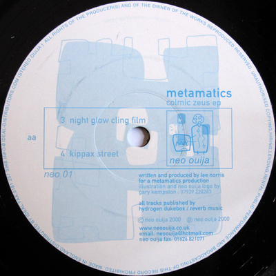 Colmic Zeus EP [Used / Second Hand]