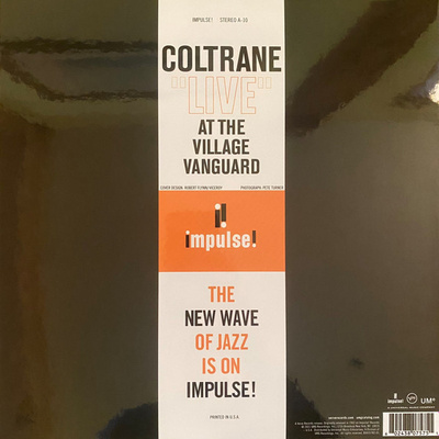 "Live" At The Village Vanguard (Gatefold) 180g [Used / Second Hand]