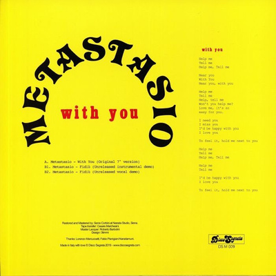 With You (yellow vinyl)