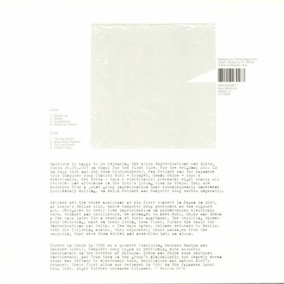 Improvisations And Edits, Tokyo 26.09.2001