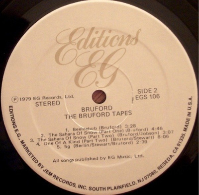 The Bruford Tapes