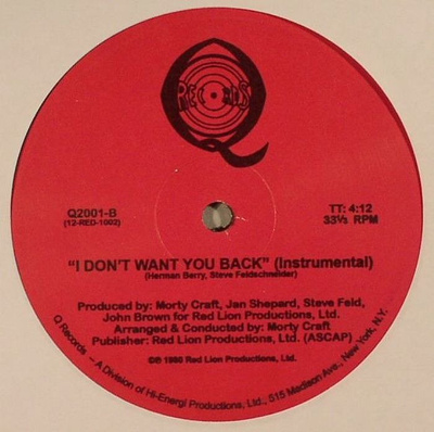 I Don't Want You Back